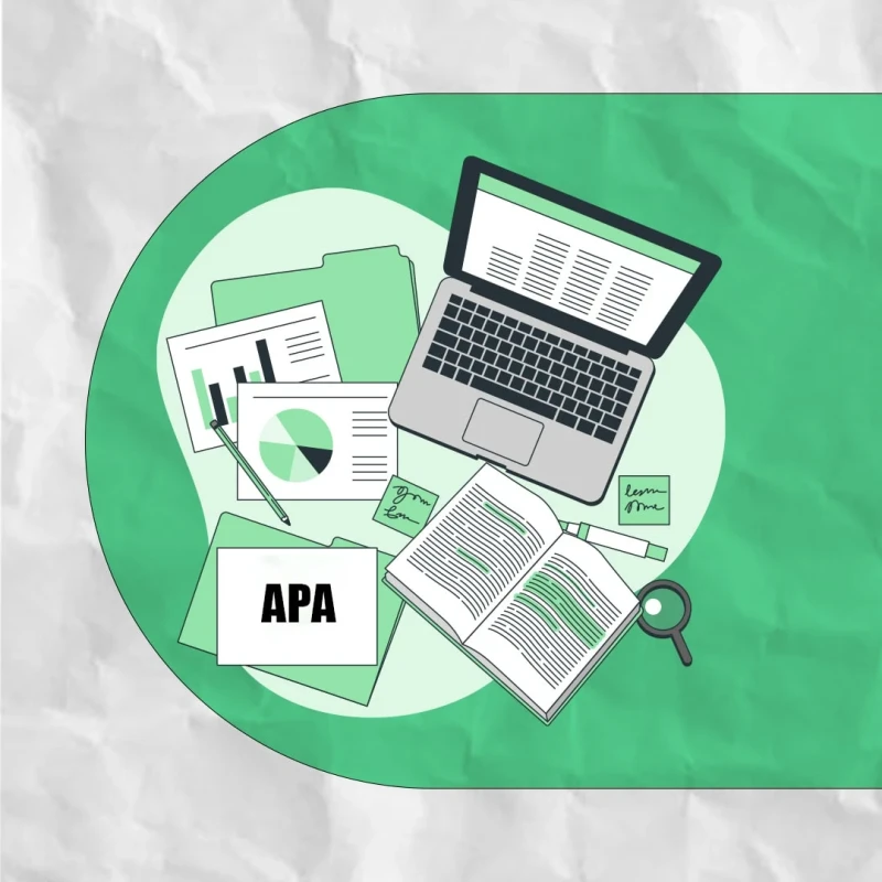 write review of literature in apa format