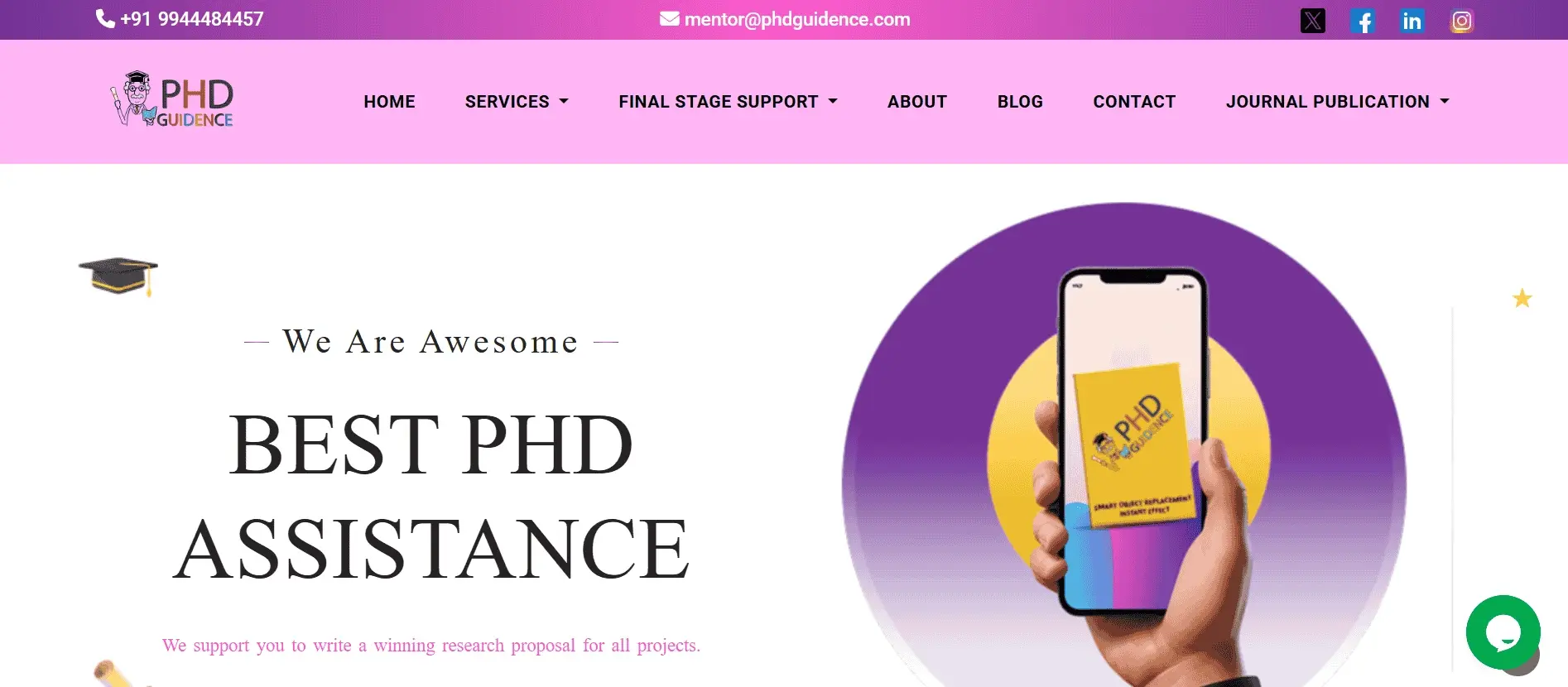 phd assistance services in uk
